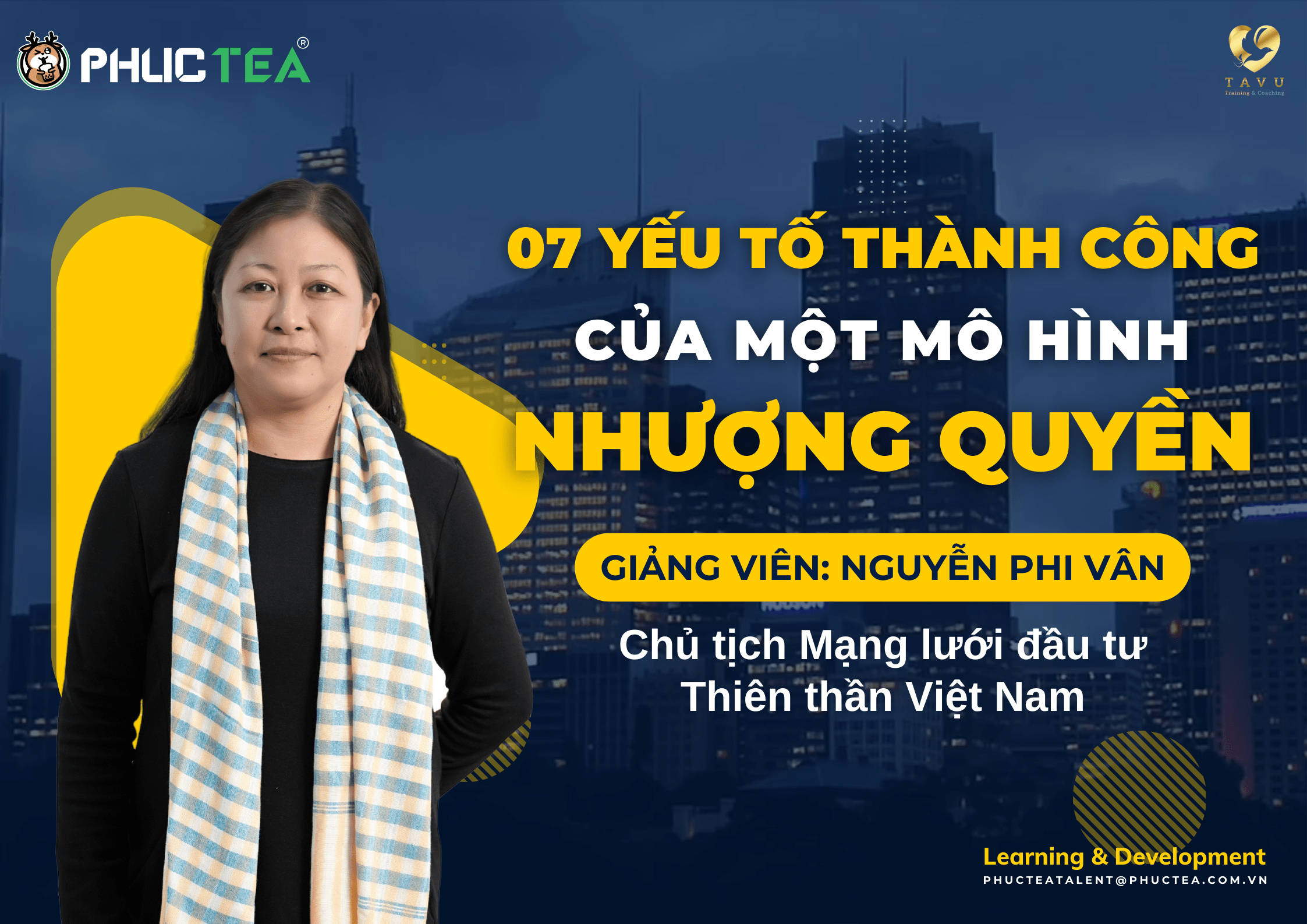 07 Yếu tố thành công của một mô hình nhượng quyền